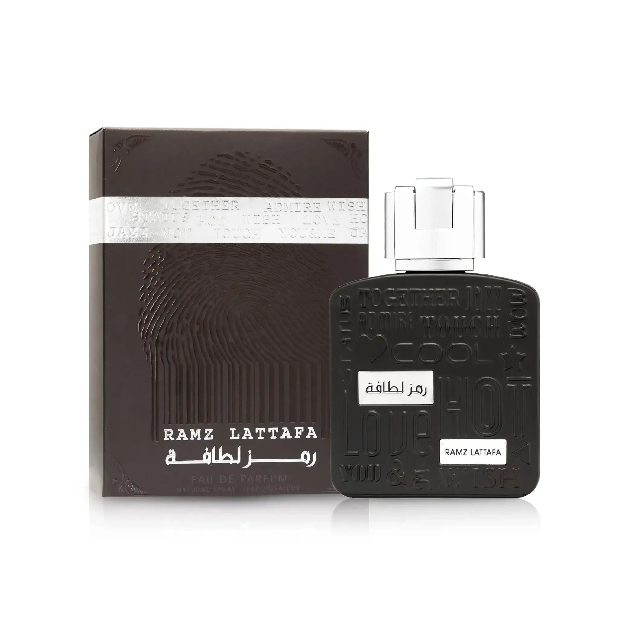 Lattafa Ramz Silver EDP Perfume 100ml Original UAE