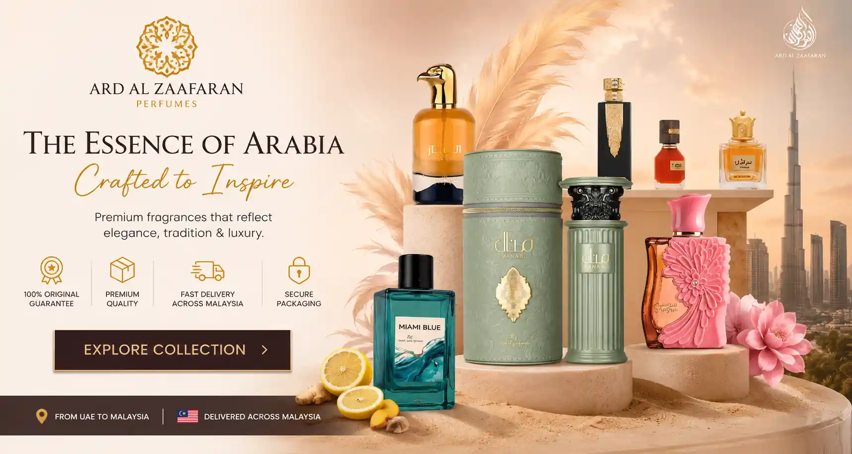 Ard Al Zaafaran Perfumes Collection Malaysia – Original UAE Fragrances with Fast Delivery