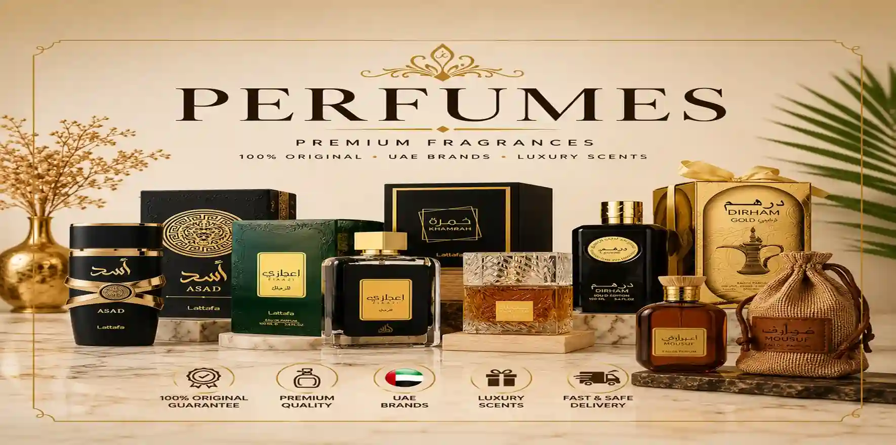 Original UAE Perfumes Collection – Premium Fragrances from Lattafa and Ard Al Zaafaran