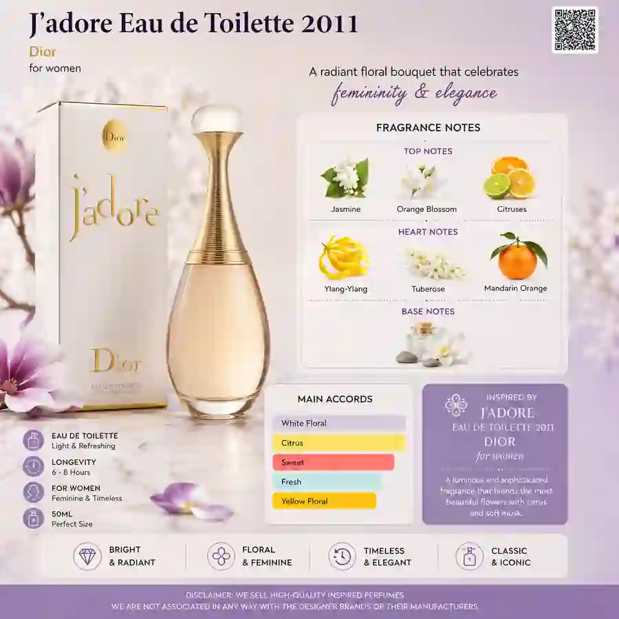 inspired perfume by Nour Dior J’adore Eau de Parfum by Nour