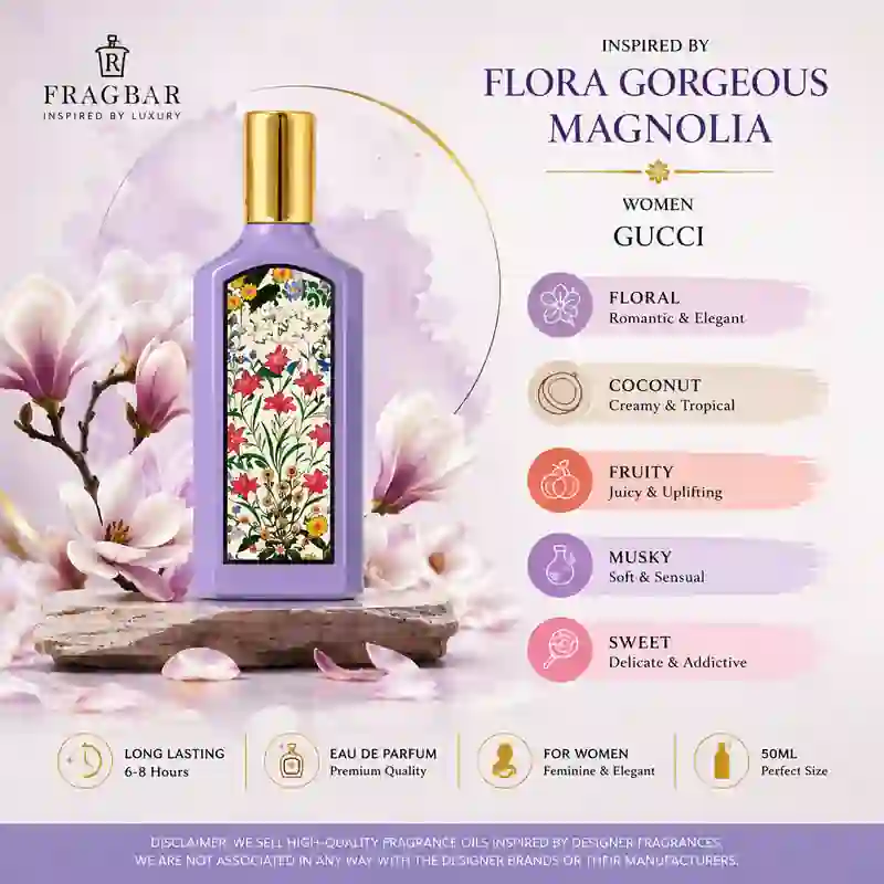 Inspired Perfume Gucci Flora Gorgeous Magnolia EDP