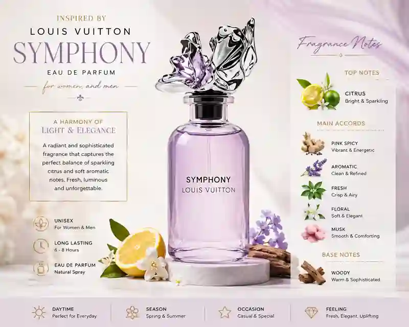 inspired perfume by Nour Symphony Eau de Parfum